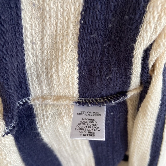 LOFT Cotton Terry Drop-Waist Dress - Picture 10 of 11